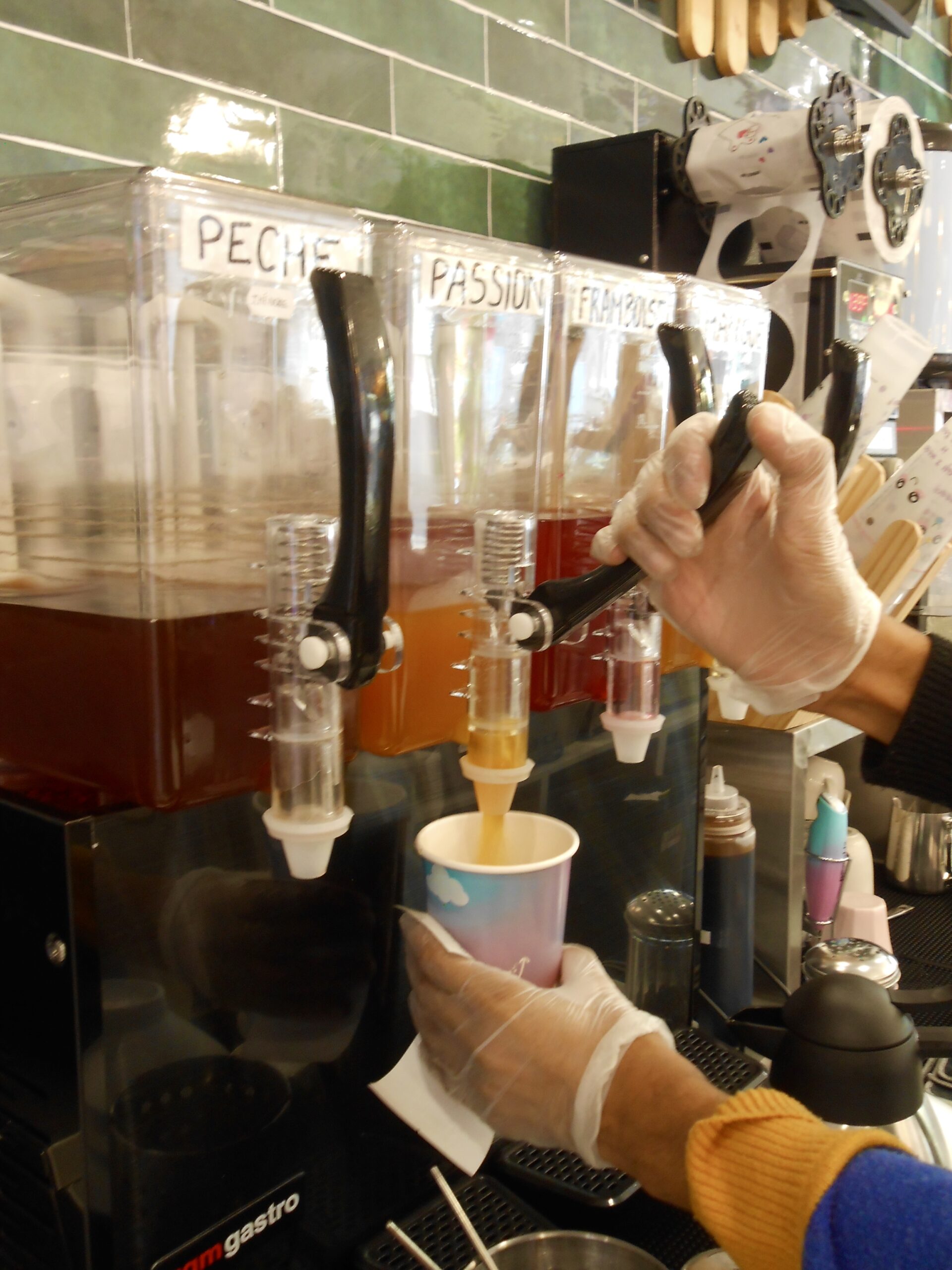 Bubble tea bar