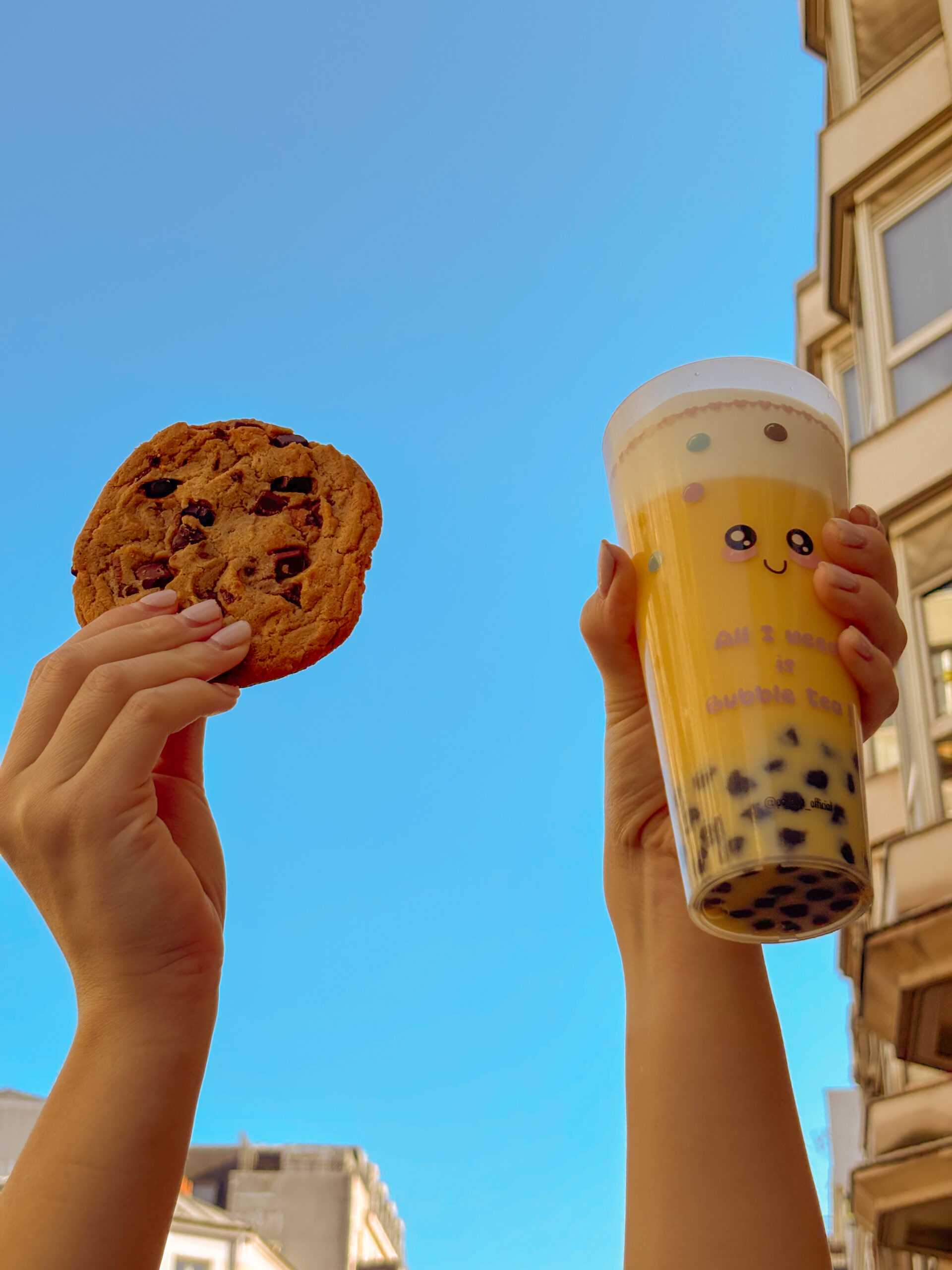 Bubble teas colorés