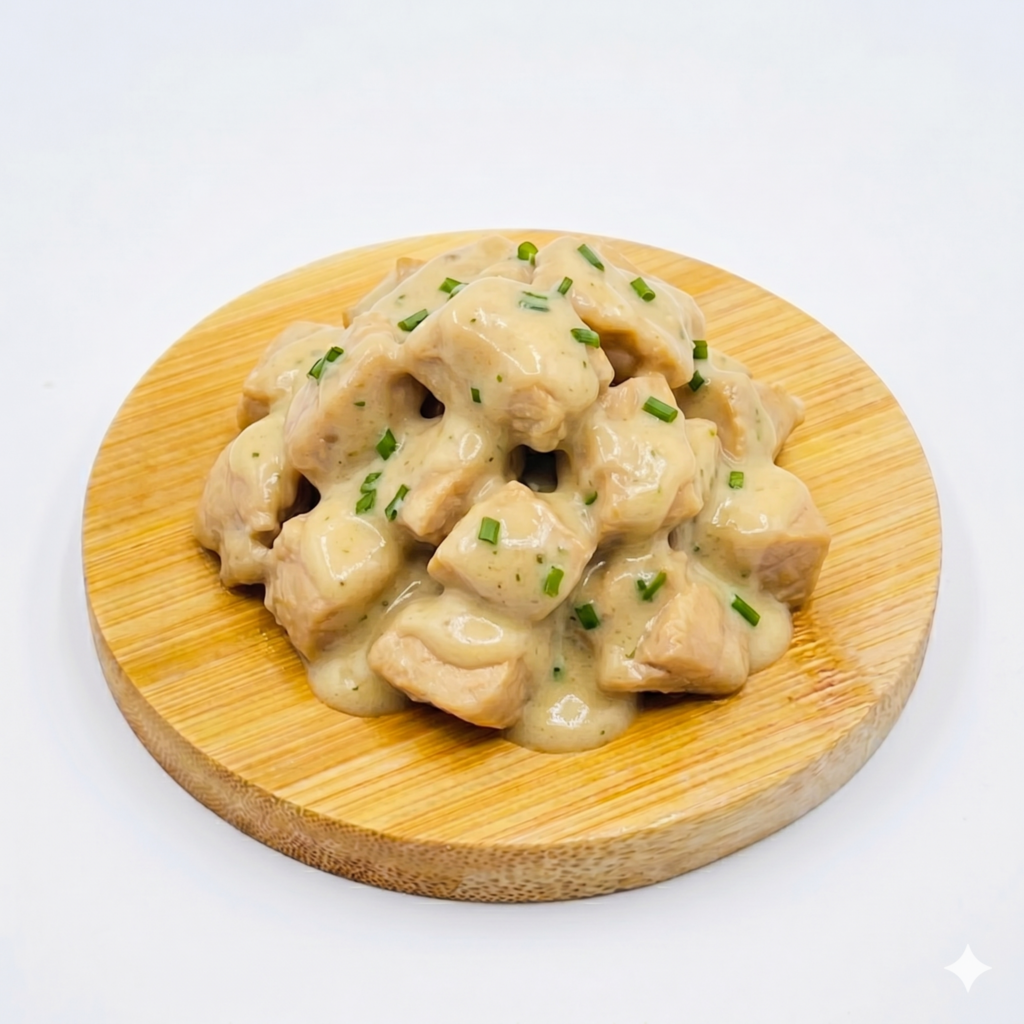 Poulet à la crème