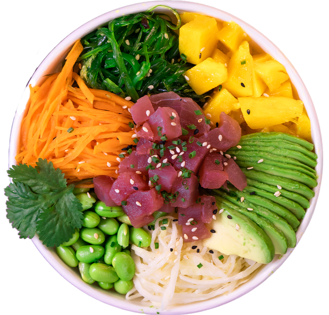 Poke bowl Hawaï Thon